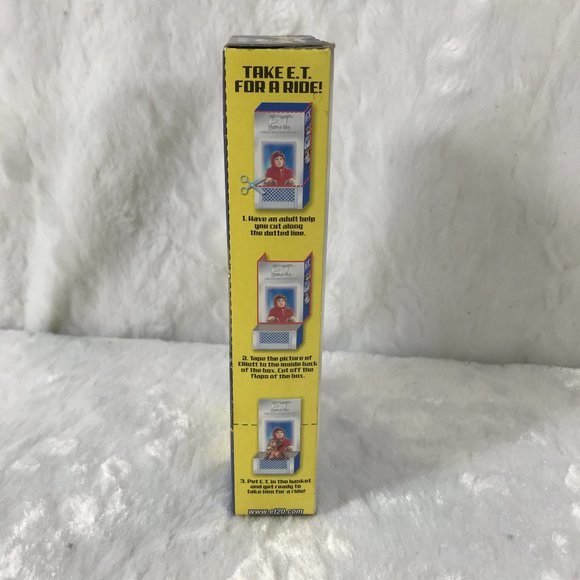 Vintage E.T. bendable figure toy 2002 Kraft macaroni & cheese collectible - Picture 5 of 6